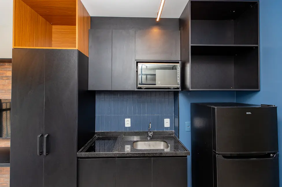 Apartamento com 1 quarto à venda, 26m2 em Campo Belo, São Paulo - SP - imagem 6 Foto 6 de Apartamento com 1 quarto à venda, 26m2 em Campo Belo, São Paulo - SP