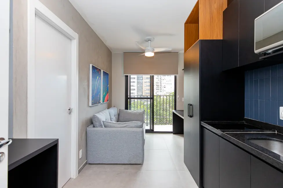 Apartamento com 1 quarto à venda, 26m2 em Campo Belo, São Paulo - SP - imagem 5 Foto 5 de Apartamento com 1 quarto à venda, 26m2 em Campo Belo, São Paulo - SP