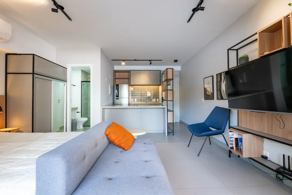 Apartamento com 1 quarto à venda, 40m2 em Campo Belo, São Paulo - SP - imagem 2 Foto 2 de Apartamento com 1 quarto à venda, 40m2 em Campo Belo, São Paulo - SP