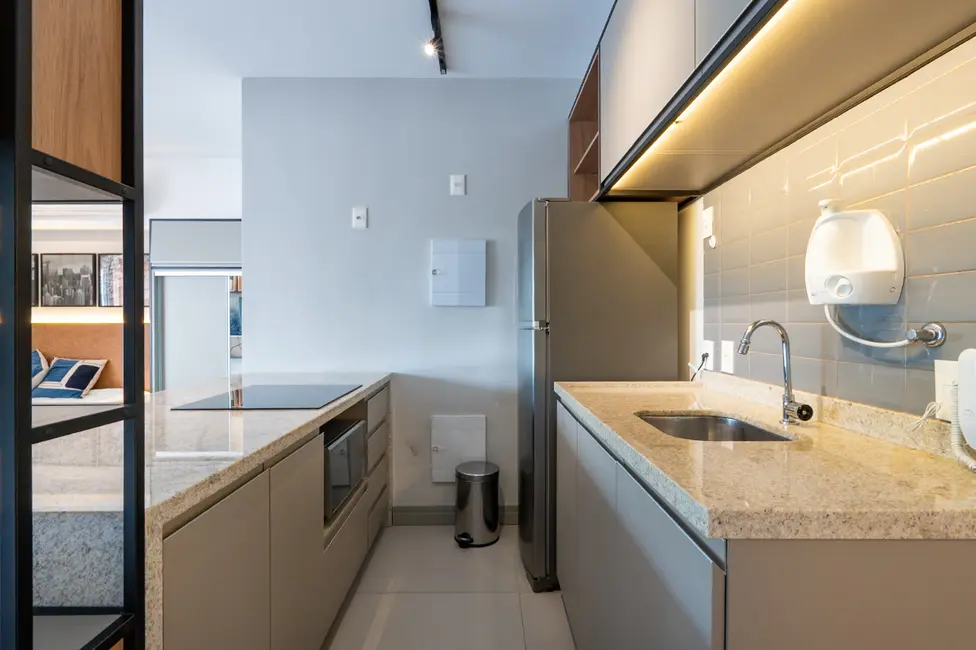 Apartamento com 1 quarto à venda, 40m2 em Campo Belo, São Paulo - SP - imagem 5 Foto 5 de Apartamento com 1 quarto à venda, 40m2 em Campo Belo, São Paulo - SP