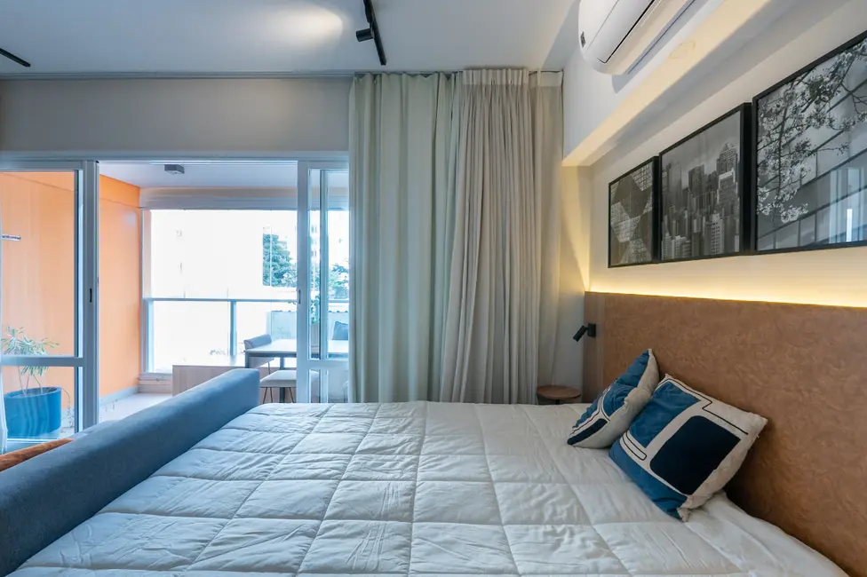 Apartamento com 1 quarto à venda, 40m2 em Campo Belo, São Paulo - SP - imagem 3 Foto 3 de Apartamento com 1 quarto à venda, 40m2 em Campo Belo, São Paulo - SP