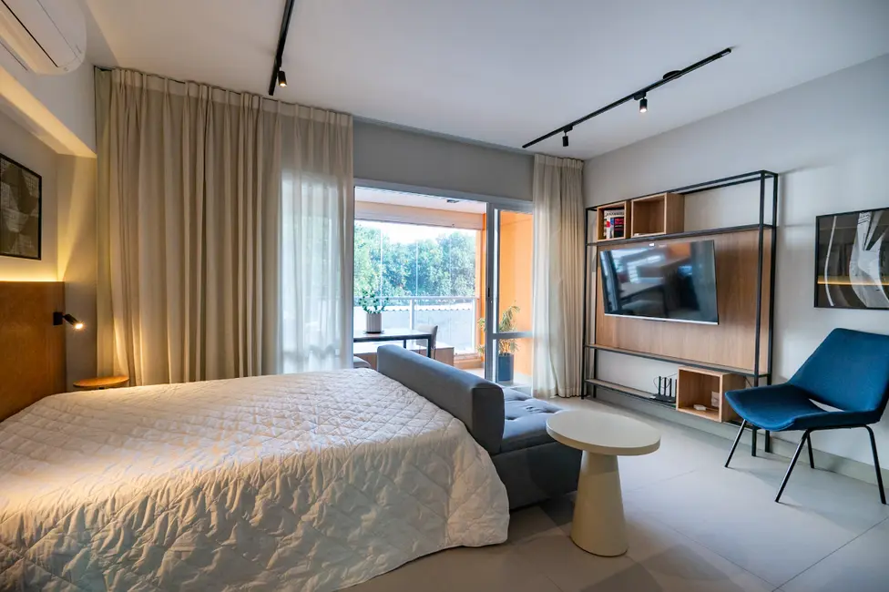 Apartamento com 1 quarto à venda, 40m2 em Campo Belo, São Paulo - SP - imagem 8 Foto 8 de Apartamento com 1 quarto à venda, 40m2 em Campo Belo, São Paulo - SP