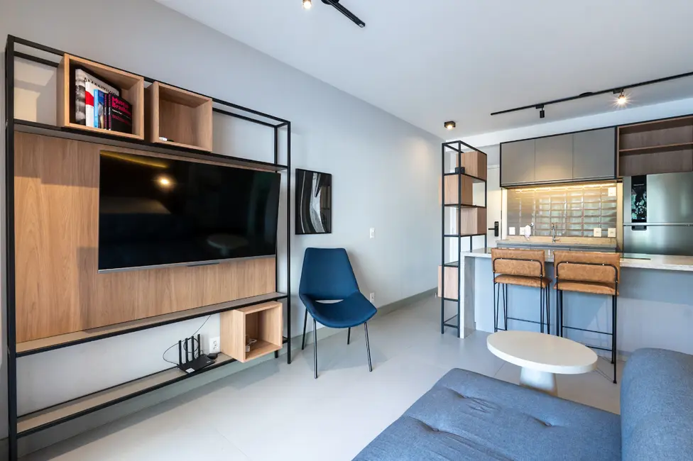 Apartamento com 1 quarto à venda, 40m2 em Campo Belo, São Paulo - SP - imagem 3 Foto 3 de Apartamento com 1 quarto à venda, 40m2 em Campo Belo, São Paulo - SP