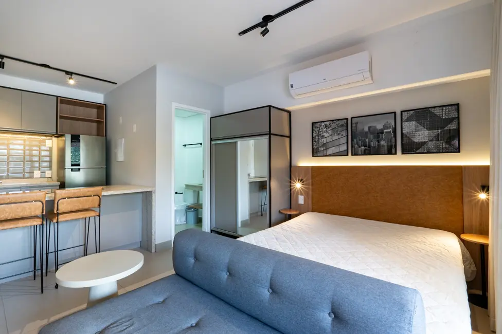 Apartamento com 1 quarto à venda, 40m2 em Campo Belo, São Paulo - SP - imagem 4 Foto 4 de Apartamento com 1 quarto à venda, 40m2 em Campo Belo, São Paulo - SP