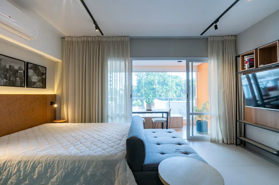 Apartamento com 1 quarto à venda, 40m2 em Campo Belo, São Paulo - SP - imagem 2 Foto 2 de Apartamento com 1 quarto à venda, 40m2 em Campo Belo, São Paulo - SP