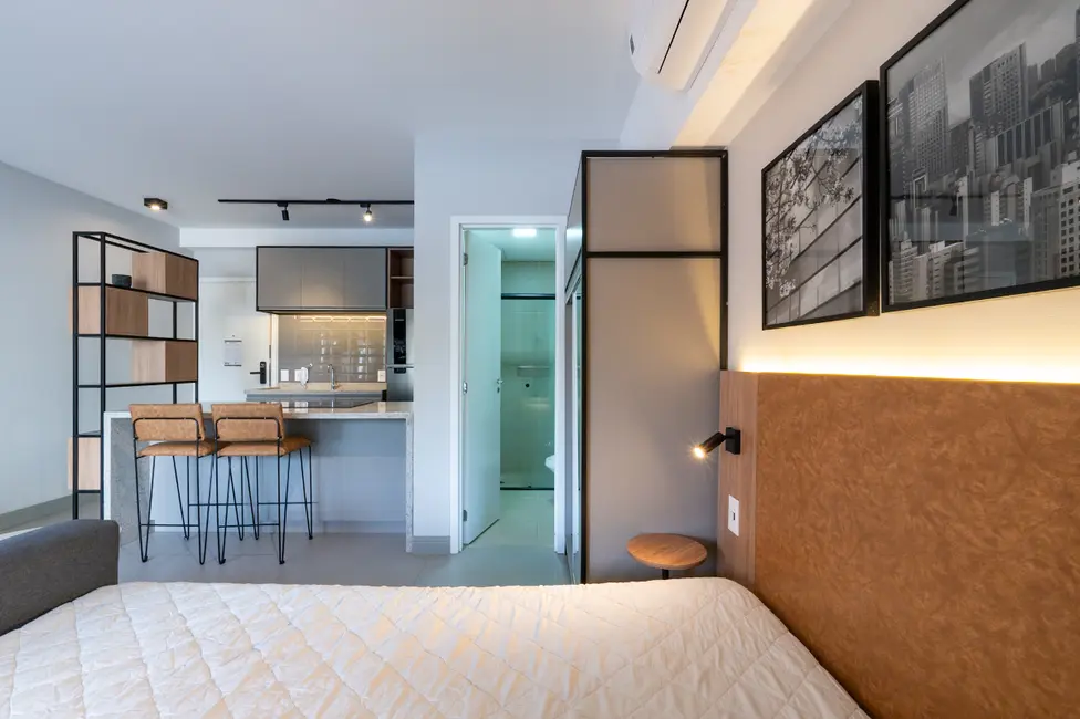 Apartamento com 1 quarto à venda, 40m2 em Campo Belo, São Paulo - SP - imagem 9 Foto 9 de Apartamento com 1 quarto à venda, 40m2 em Campo Belo, São Paulo - SP