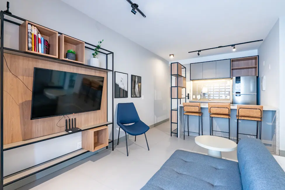 Apartamento com 1 quarto à venda, 40m2 em Campo Belo, São Paulo - SP - imagem 2 Foto 2 de Apartamento com 1 quarto à venda, 40m2 em Campo Belo, São Paulo - SP