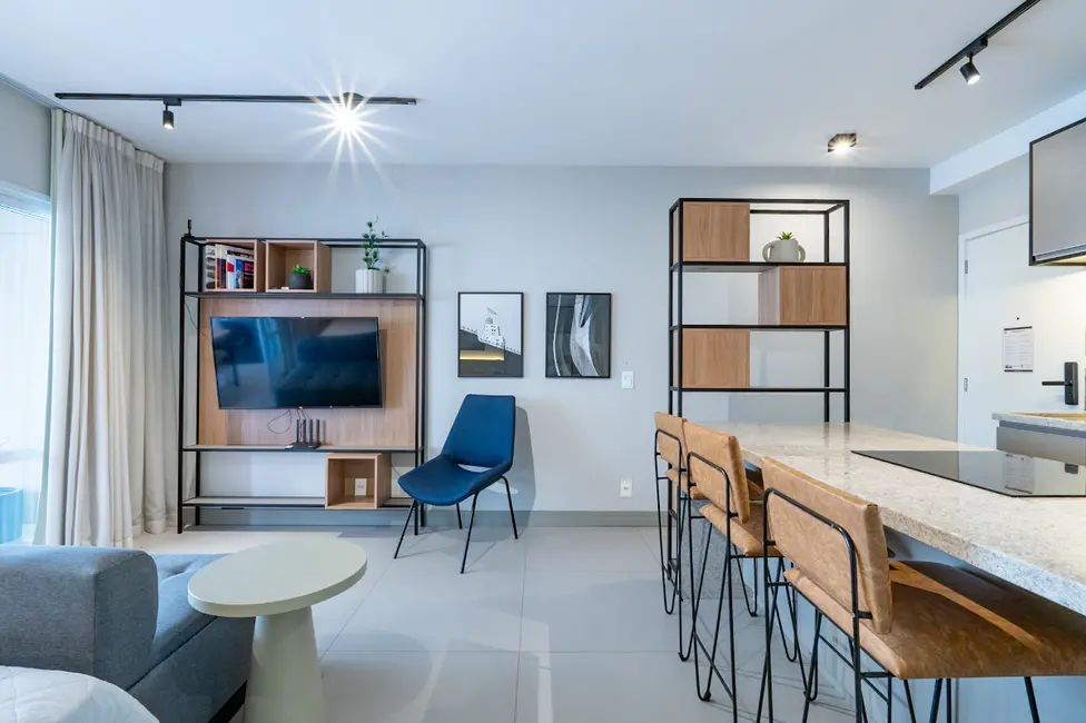 Apartamento com 1 quarto à venda, 40m2 em Campo Belo, São Paulo - SP - imagem 5 Foto 5 de Apartamento com 1 quarto à venda, 40m2 em Campo Belo, São Paulo - SP