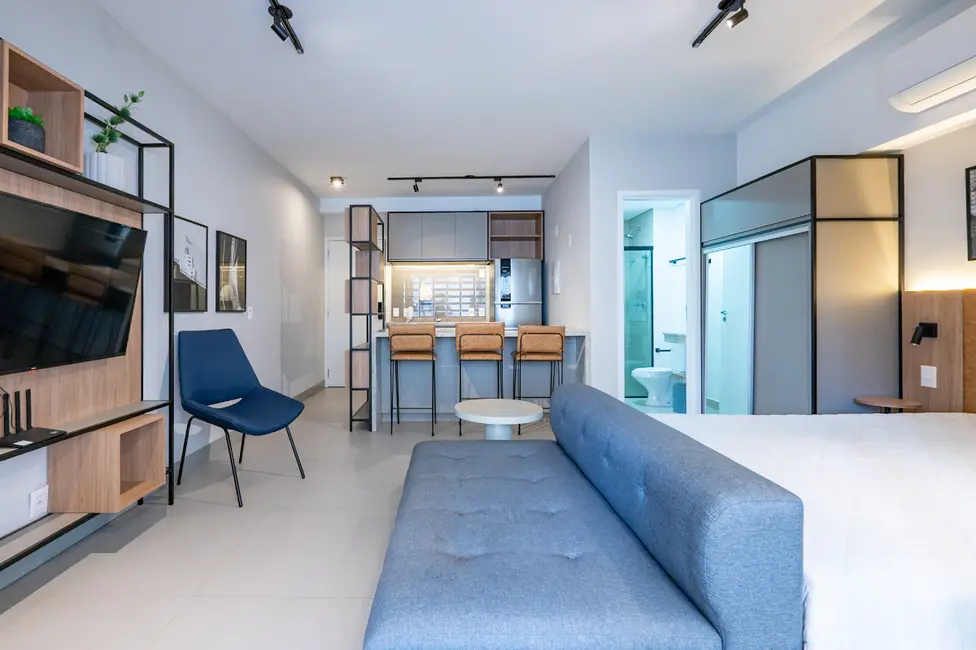 Apartamento com 1 quarto à venda, 40m2 em Campo Belo, São Paulo - SP - imagem 9 Foto 9 de Apartamento com 1 quarto à venda, 40m2 em Campo Belo, São Paulo - SP