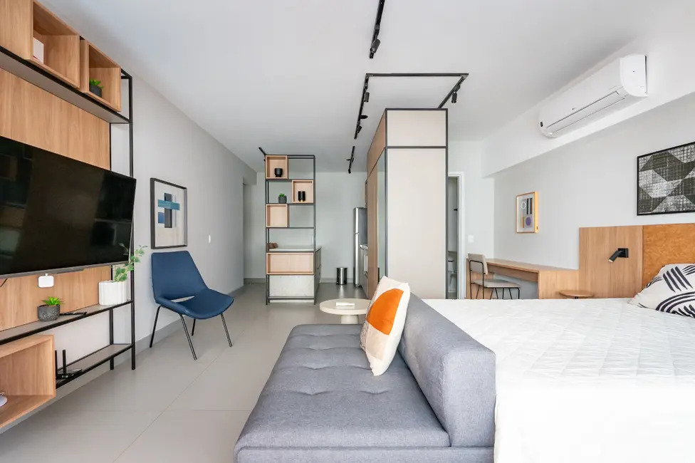 Apartamento com 1 quarto à venda, 45m2 em Campo Belo, São Paulo - SP - imagem 7 Foto 7 de Apartamento com 1 quarto à venda, 45m2 em Campo Belo, São Paulo - SP