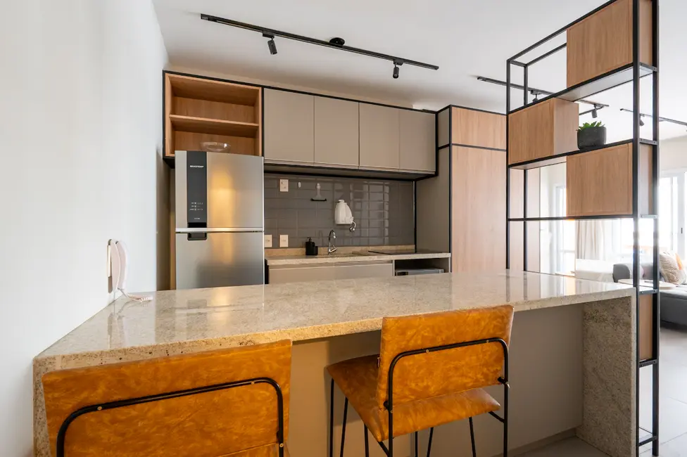 Apartamento com 1 quarto à venda, 45m2 em Campo Belo, São Paulo - SP - imagem 4 Foto 4 de Apartamento com 1 quarto à venda, 45m2 em Campo Belo, São Paulo - SP
