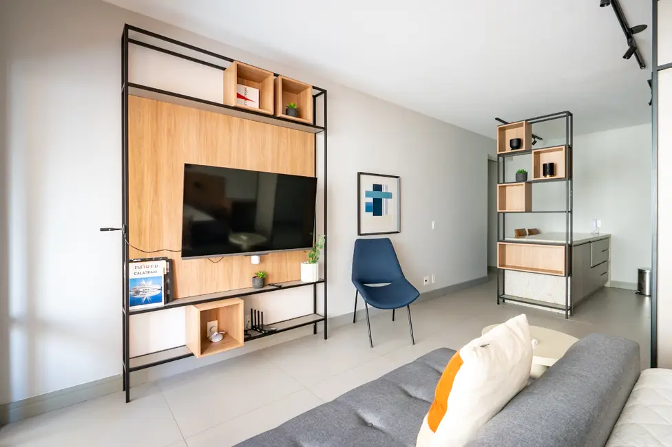 Apartamento com 1 quarto à venda, 45m2 em Campo Belo, São Paulo - SP - imagem 8 Foto 8 de Apartamento com 1 quarto à venda, 45m2 em Campo Belo, São Paulo - SP