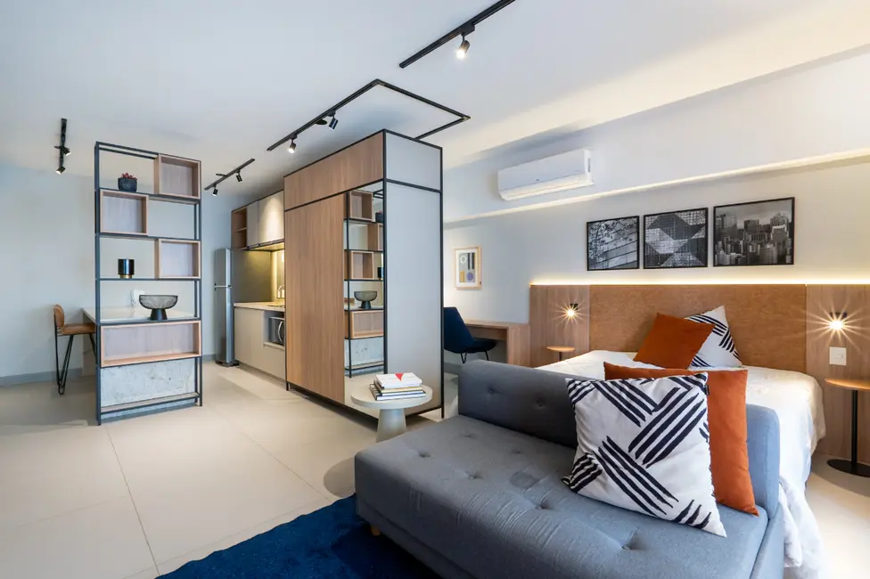 Apartamento com 1 quarto à venda, 45m2 em Campo Belo, São Paulo - SP - imagem 7 Foto 7 de Apartamento com 1 quarto à venda, 45m2 em Campo Belo, São Paulo - SP