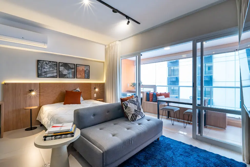 Apartamento com 1 quarto à venda, 45m2 em Campo Belo, São Paulo - SP - imagem 6 Foto 6 de Apartamento com 1 quarto à venda, 45m2 em Campo Belo, São Paulo - SP