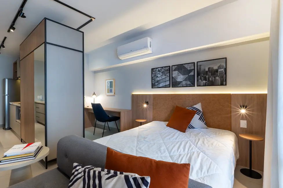 Apartamento com 1 quarto à venda, 45m2 em Campo Belo, São Paulo - SP - imagem 9 Foto 9 de Apartamento com 1 quarto à venda, 45m2 em Campo Belo, São Paulo - SP