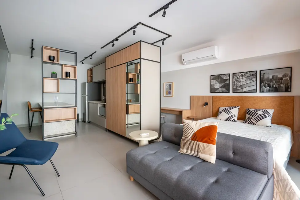 Foto 2 de Apartamento com 1 quarto à venda, 45m2 em Campo Belo, São Paulo - SP