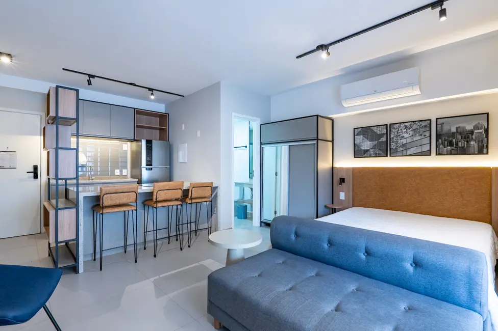 Apartamento com 1 quarto à venda, 40m2 em Campo Belo, São Paulo - SP - imagem 9 Foto 9 de Apartamento com 1 quarto à venda, 40m2 em Campo Belo, São Paulo - SP