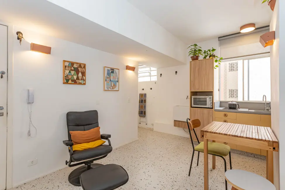 Foto 1 de Apartamento com 1 quarto à venda, 47m2 em Vila Buarque, São Paulo - SP