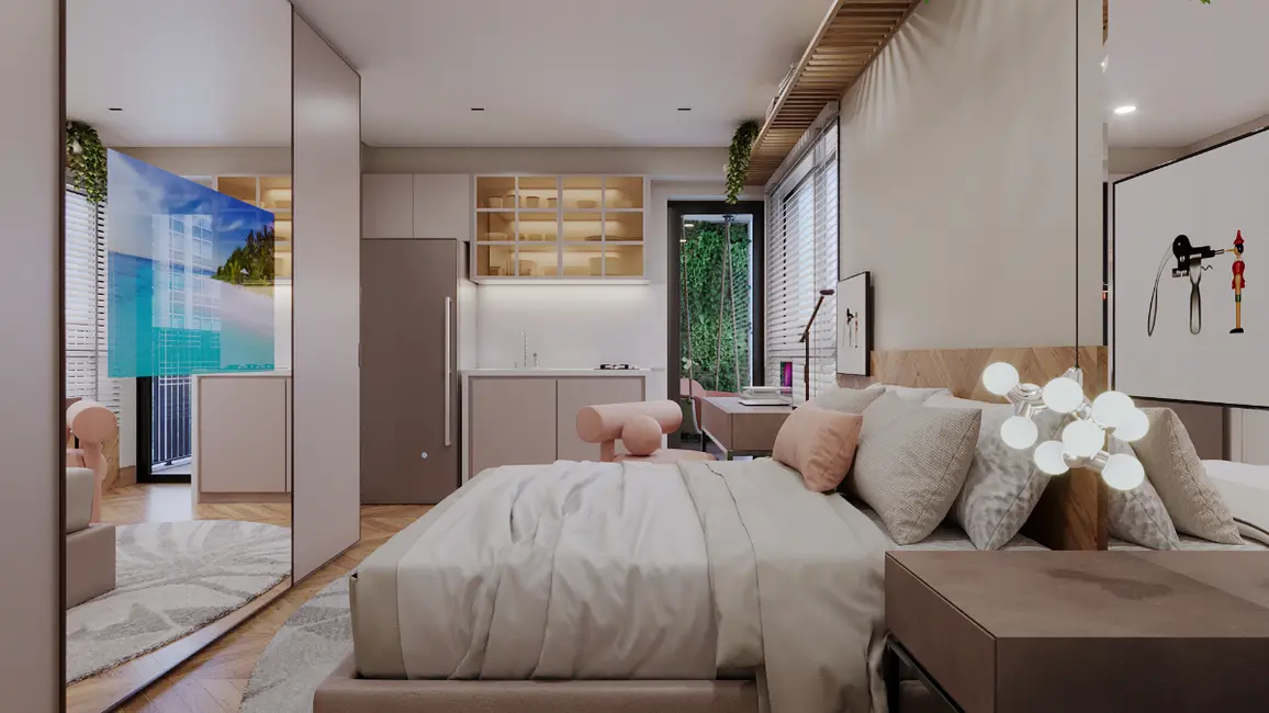 Foto 4 de Apartamento com 1 quarto à venda, 37m2 em Higienópolis, São Paulo - SP