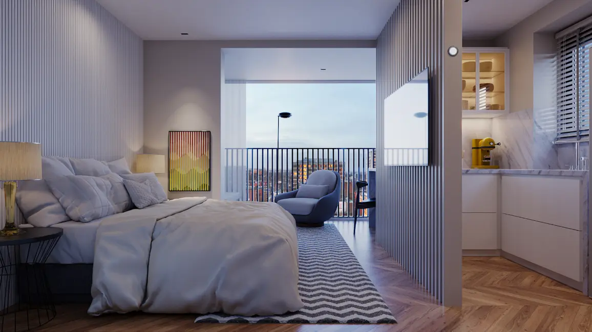 Foto 2 de Apartamento com 1 quarto à venda, 37m2 em Higienópolis, São Paulo - SP