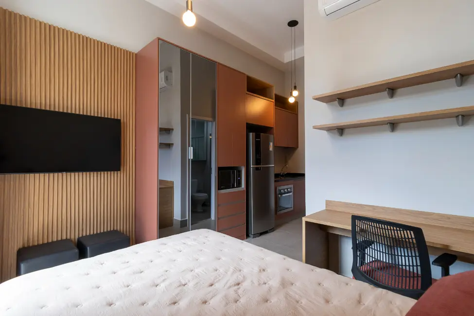 Apartamento com 1 quarto à venda, 26m2 em Moema, São Paulo - SP - imagem 3 Foto 3 de Apartamento com 1 quarto à venda, 26m2 em Moema, São Paulo - SP