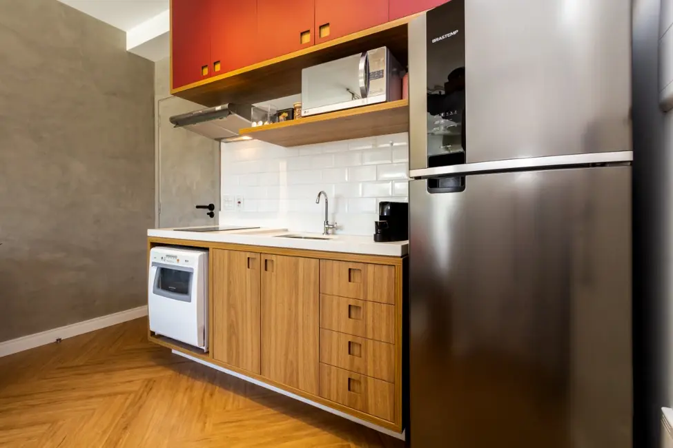 Apartamento com 1 quarto à venda, 30m2 em Vila Madalena, São Paulo - SP - imagem 7 Foto 7 de Apartamento com 1 quarto à venda, 30m2 em Vila Madalena, São Paulo - SP