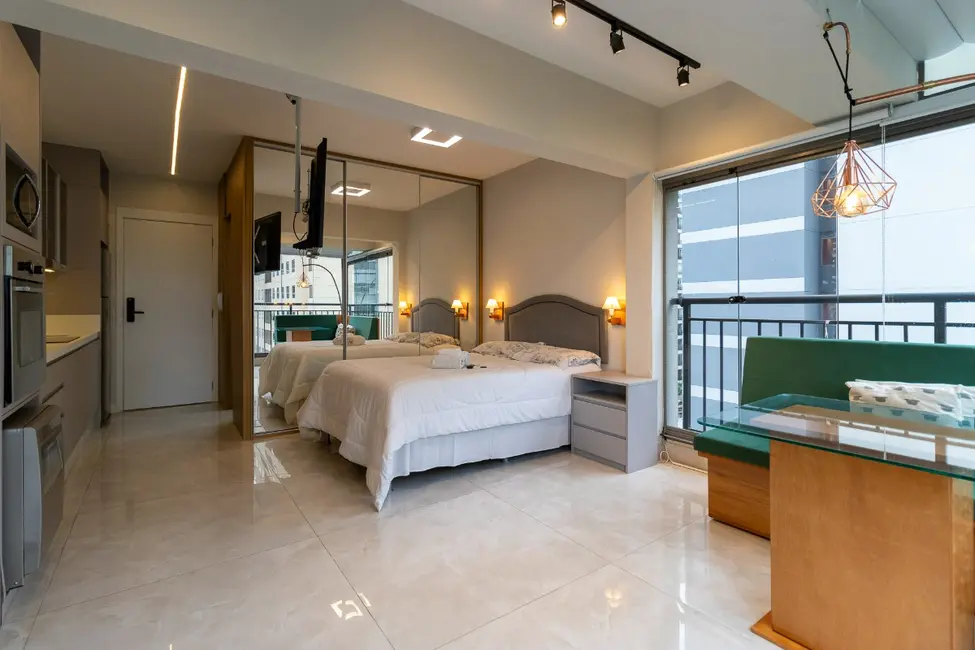 Apartamento com 1 quarto à venda, 32m2 em Indianópolis, São Paulo - SP - imagem 2 Foto 2 de Apartamento com 1 quarto à venda, 32m2 em Indianópolis, São Paulo - SP