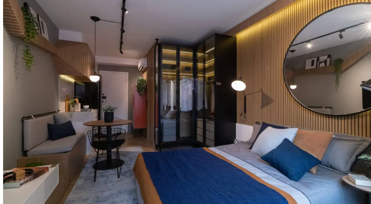 Apartamento com 1 quarto à venda, 25m2 em Vila Olímpia, São Paulo - SP - imagem 4 Foto 4 de Apartamento com 1 quarto à venda, 25m2 em Vila Olímpia, São Paulo - SP
