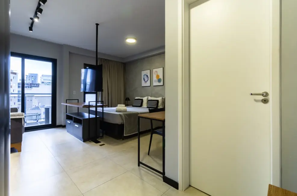 Apartamento com 1 quarto à venda, 30m2 em Higienópolis, São Paulo - SP - imagem 2 Foto 2 de Apartamento com 1 quarto à venda, 30m2 em Higienópolis, São Paulo - SP