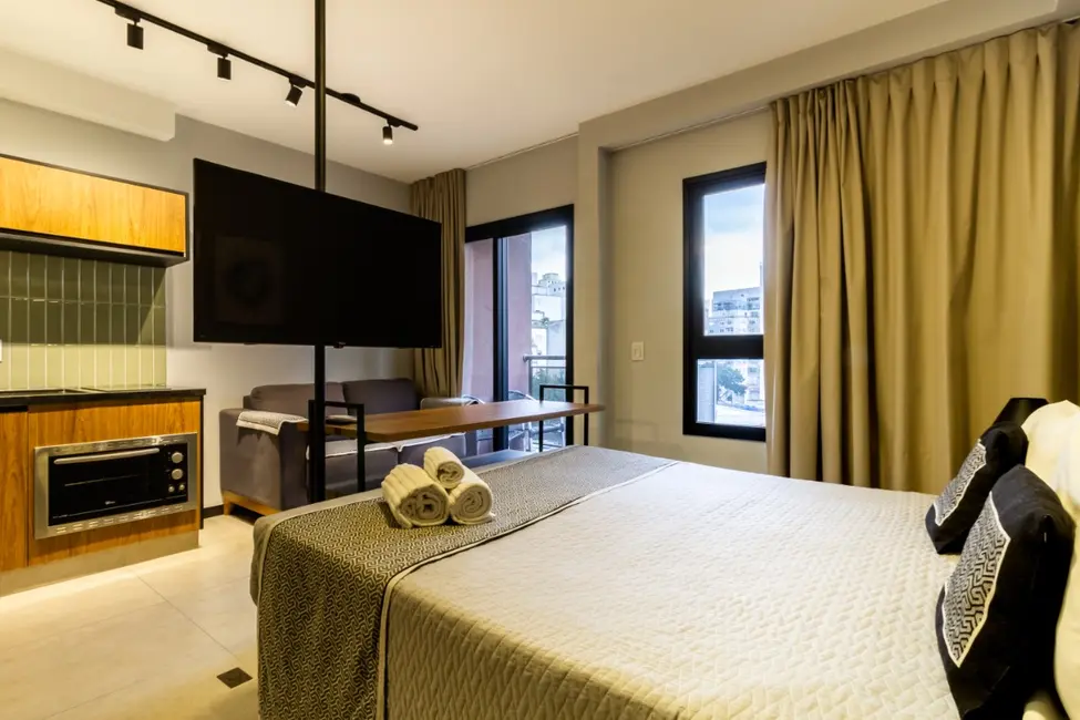 Apartamento com 1 quarto à venda, 30m2 em Higienópolis, São Paulo - SP - imagem 8 Foto 8 de Apartamento com 1 quarto à venda, 30m2 em Higienópolis, São Paulo - SP