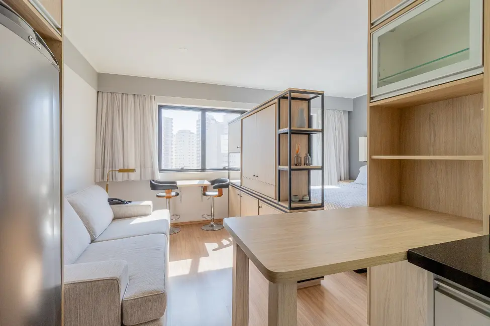 Loft / Flat com 1 quarto à venda, 27m2 em Indianópolis, São Paulo - SP - imagem 2 Foto 2 de Loft / Flat com 1 quarto à venda, 27m2 em Indianópolis, São Paulo - SP