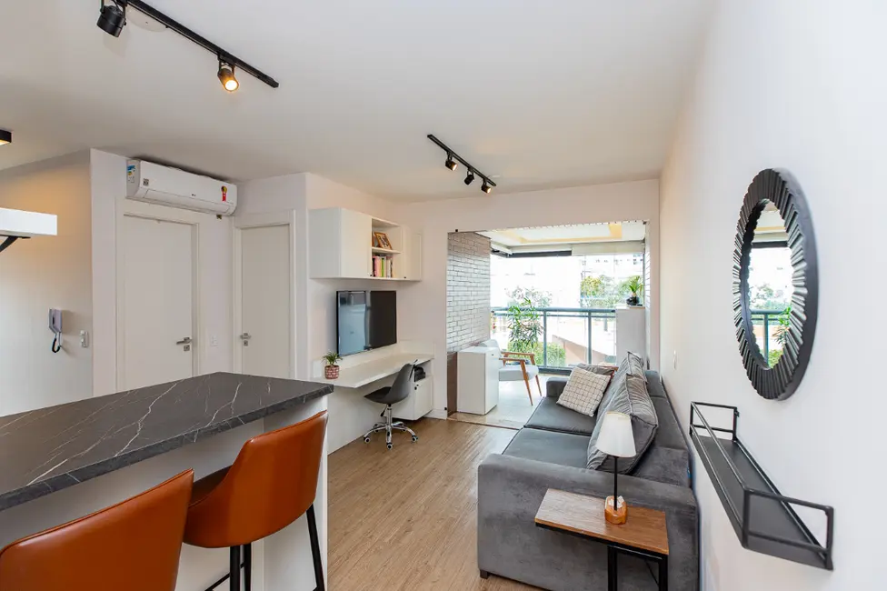 Foto 3 de Apartamento com 1 quarto à venda, 42m2 em Cidade Monções, São Paulo - SP