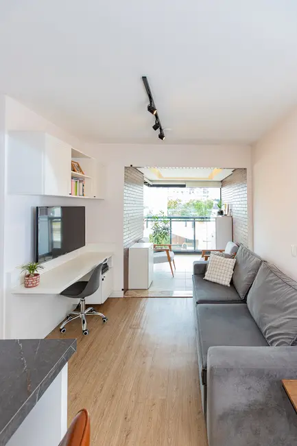 Foto 1 de Apartamento com 1 quarto à venda, 42m2 em Cidade Monções, São Paulo - SP