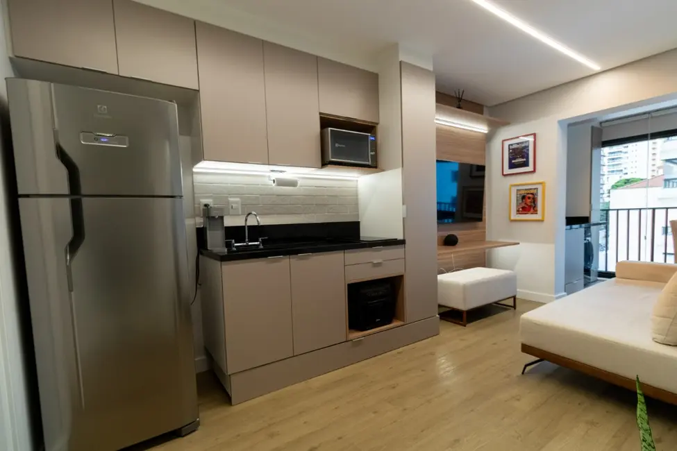 Apartamento com 1 quarto à venda, 34m2 em Pinheiros, São Paulo - SP - imagem 2 Foto 2 de Apartamento com 1 quarto à venda, 34m2 em Pinheiros, São Paulo - SP