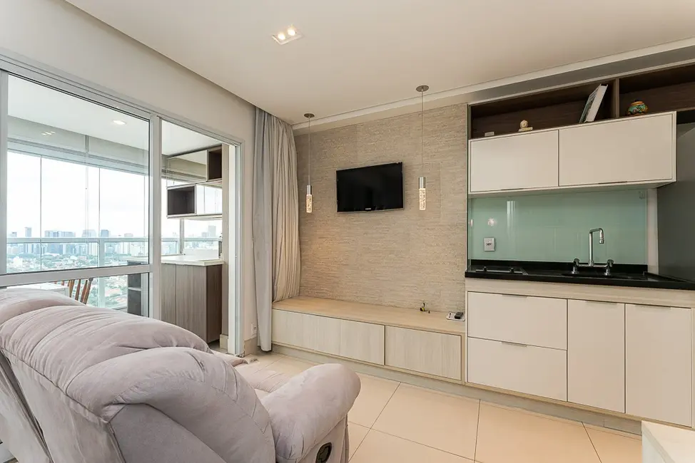 Apartamento com 1 quarto à venda, 33m2 em Campo Belo, São Paulo - SP - imagem 8 Foto 8 de Apartamento com 1 quarto à venda, 33m2 em Campo Belo, São Paulo - SP