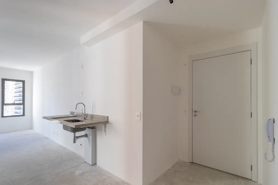 Foto 3 de Apartamento com 1 quarto à venda, 32m2 em Santo Amaro, São Paulo - SP