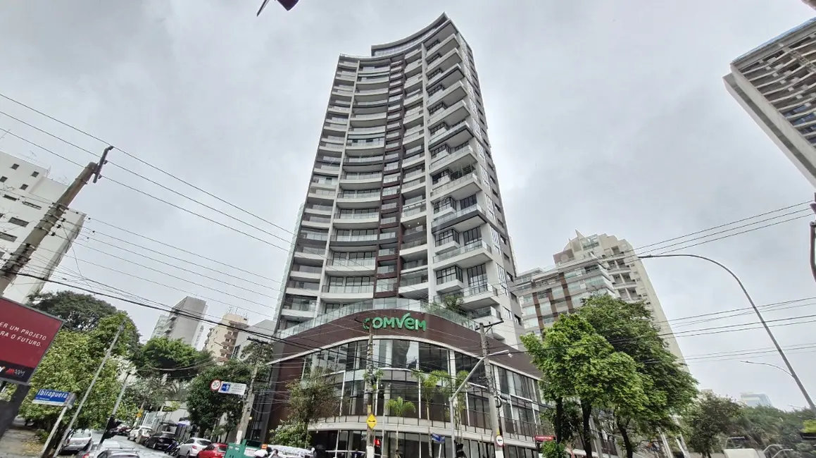 Apartamento com 1 quarto à venda, 37m2 em Indianópolis, São Paulo - SP - imagem 1 Foto 1 de Apartamento com 1 quarto à venda, 37m2 em Indianópolis, São Paulo - SP