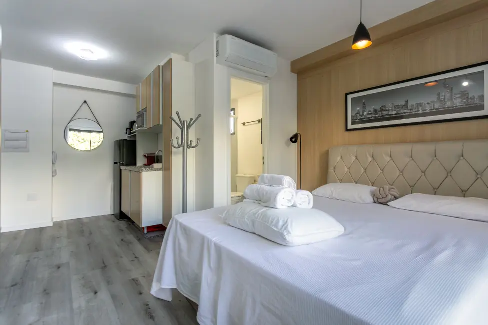 Foto 1 de Apartamento com 1 quarto à venda, 26m2 em Santo Amaro, São Paulo - SP