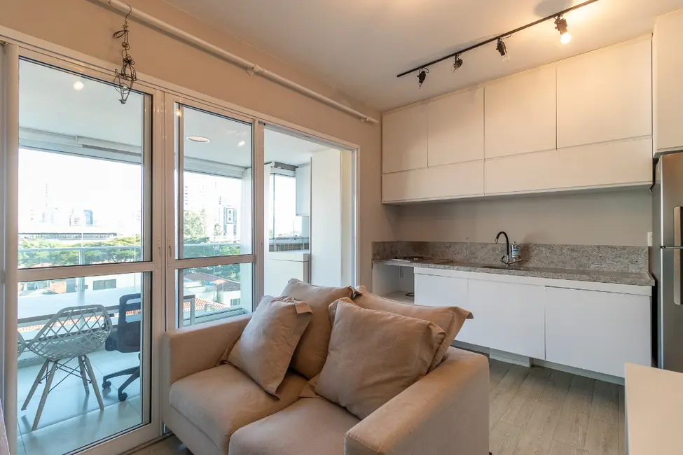 Foto 4 de Apartamento com 1 quarto à venda, 38m2 em Cidade Monções, São Paulo - SP