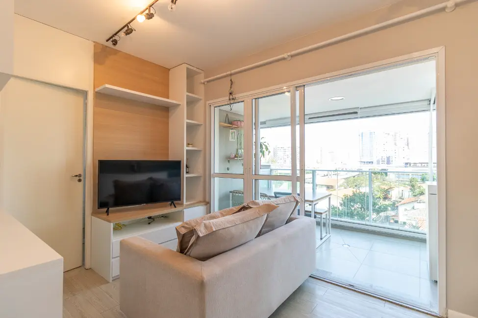 Foto 2 de Apartamento com 1 quarto à venda, 38m2 em Cidade Monções, São Paulo - SP
