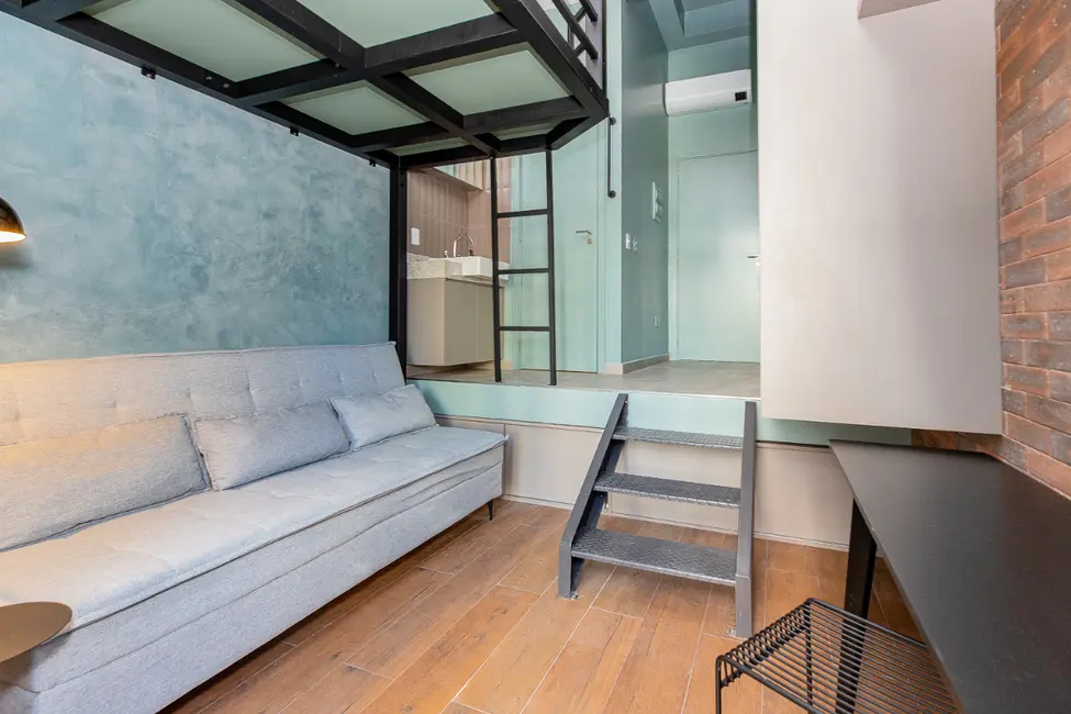 Foto 3 de Apartamento com 1 quarto para alugar, 21m2 em Santo Amaro, São Paulo - SP