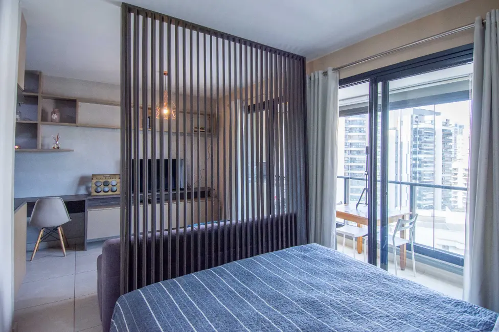 Apartamento com 1 quarto à venda, 37m2 em Campo Belo, São Paulo - SP - imagem 3 Foto 3 de Apartamento com 1 quarto à venda, 37m2 em Campo Belo, São Paulo - SP