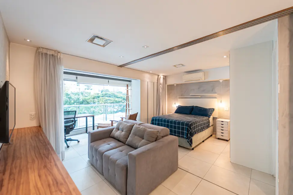 Apartamento com 1 quarto à venda, 50m2 em Campo Belo, São Paulo - SP - imagem 3 Foto 3 de Apartamento com 1 quarto à venda, 50m2 em Campo Belo, São Paulo - SP