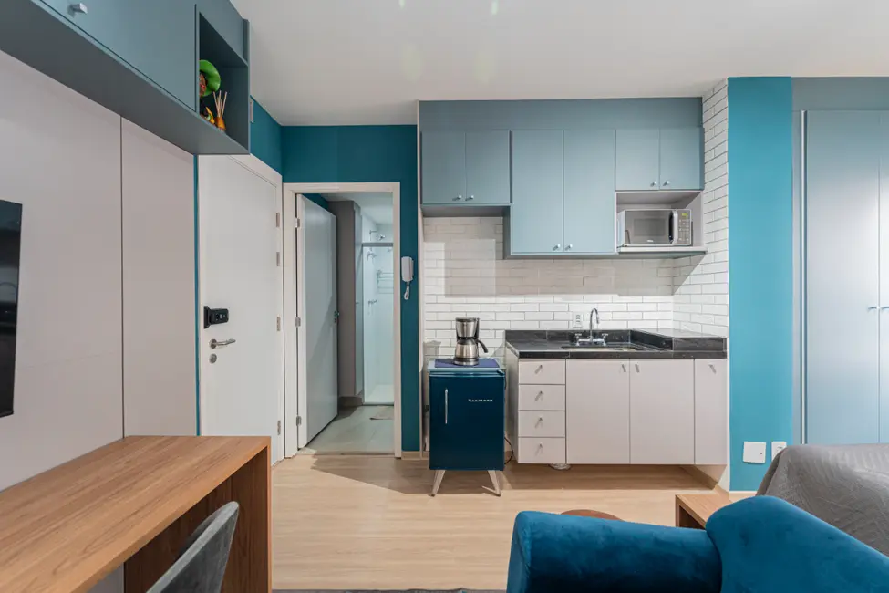 Apartamento com 1 quarto à venda, 22m2 em Jardim das Acácias, São Paulo - SP - imagem 3 Foto 3 de Apartamento com 1 quarto à venda, 22m2 em Jardim das Acácias, São Paulo - SP