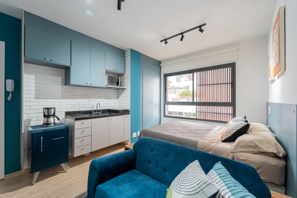 Apartamento com 1 quarto à venda, 22m2 em Jardim das Acácias, São Paulo - SP - imagem 2 Foto 2 de Apartamento com 1 quarto à venda, 22m2 em Jardim das Acácias, São Paulo - SP
