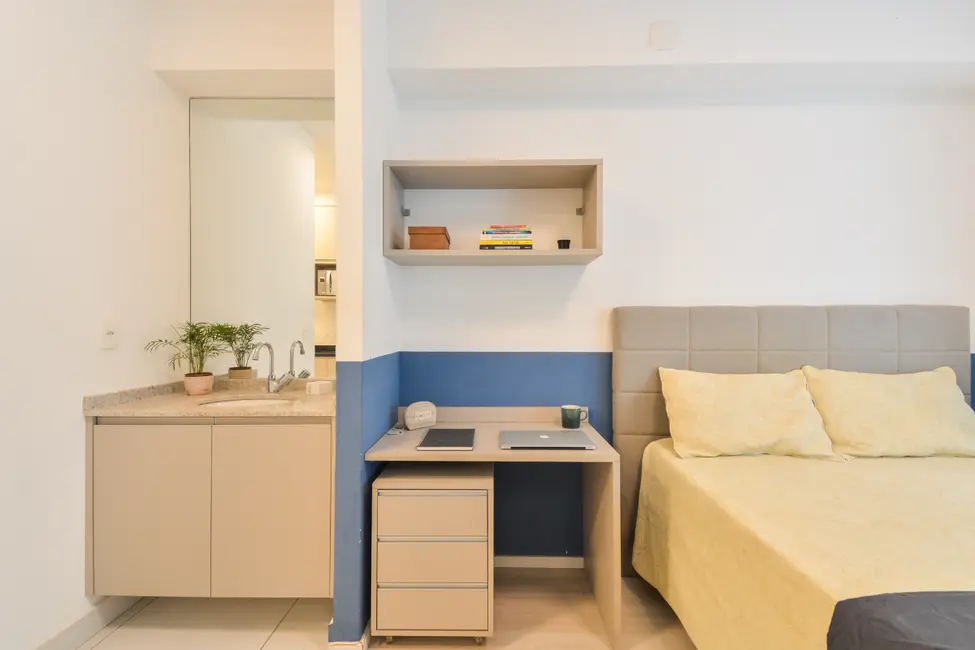 Apartamento com 1 quarto à venda, 24m2 em Vila Madalena, São Paulo - SP - imagem 8 Foto 8 de Apartamento com 1 quarto à venda, 24m2 em Vila Madalena, São Paulo - SP