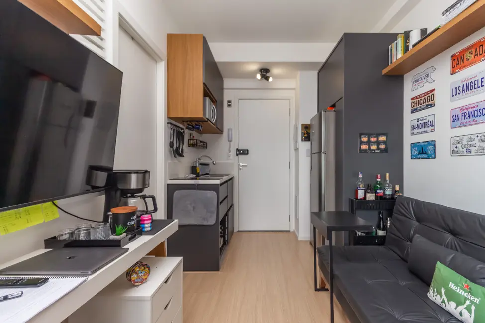 Apartamento com 1 quarto à venda, 27m2 em Vila Nova Conceição, São Paulo - SP - imagem 2 Foto 2 de Apartamento com 1 quarto à venda, 27m2 em Vila Nova Conceição, São Paulo - SP