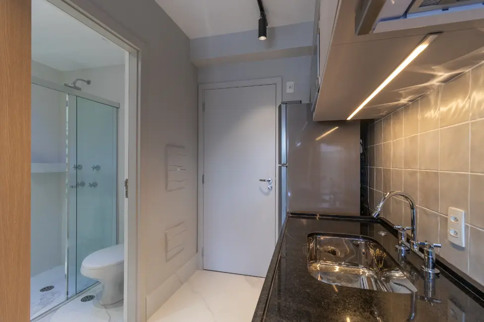 Apartamento com 1 quarto à venda, 27m2 em Santo Amaro, São Paulo - SP - imagem 8 Foto 8 de Apartamento com 1 quarto à venda, 27m2 em Santo Amaro, São Paulo - SP