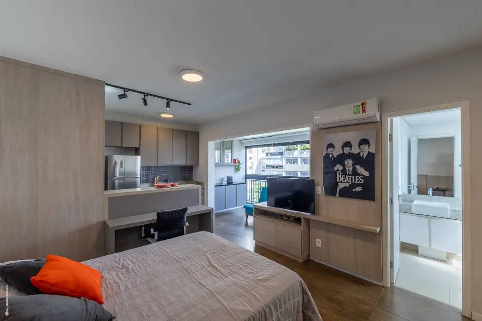 Foto 3 de Apartamento com 1 quarto à venda, 35m2 em Campo Belo, São Paulo - SP