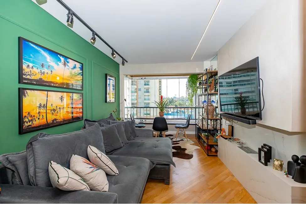 Foto 1 de Apartamento com 1 quarto à venda, 46m2 em Brooklin Paulista, São Paulo - SP